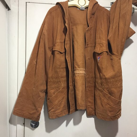 VINTAGE ZIP CODE HOODIE JACKETS SIZE XL - Picture 6 of 10